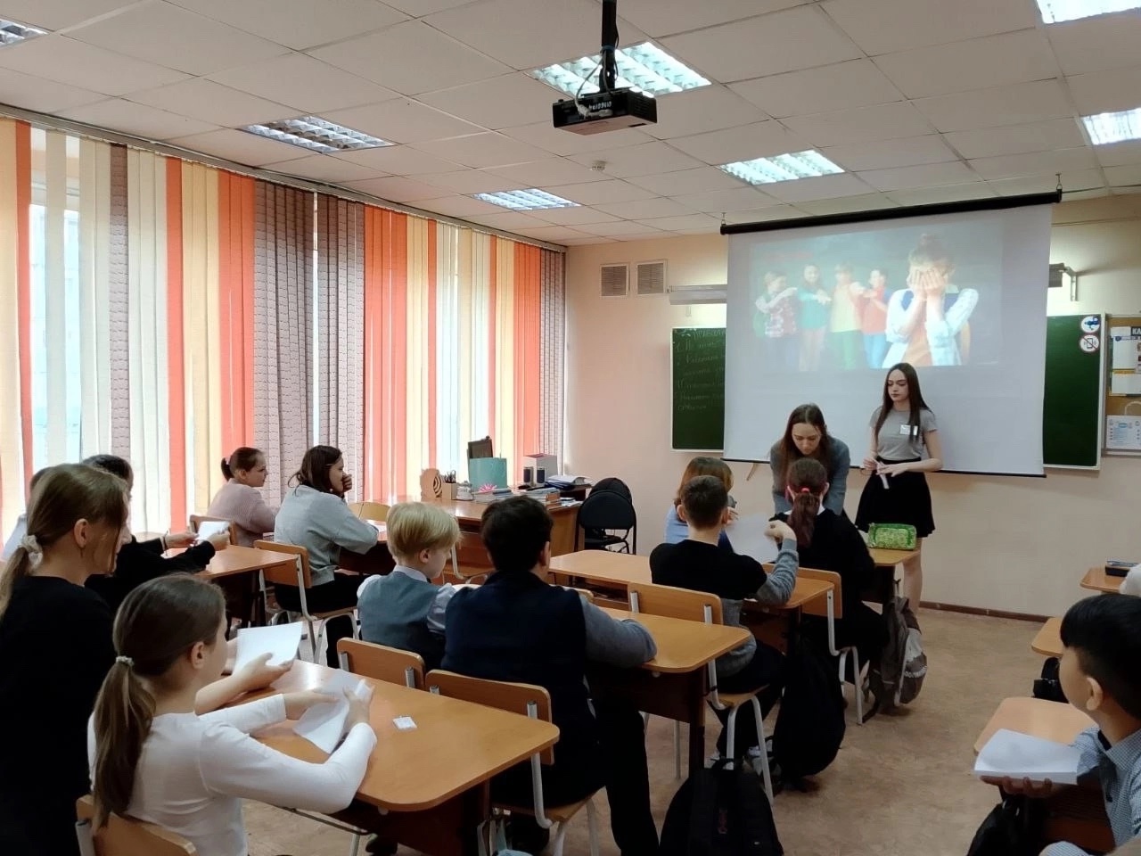 В школе проходит Неделя добра.