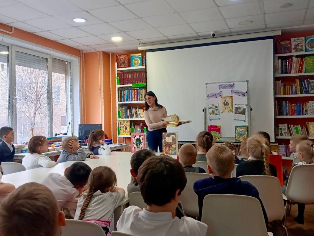 Первоклассники узнали больше о творчестве знаменитого писателя Ганса Христиана Андерсена.